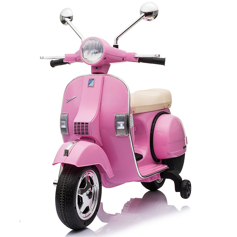 Детский аккумуляторный мотоцикл Vespa на мотоцикле